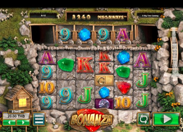 bonanza slot game; play it with Happyluke