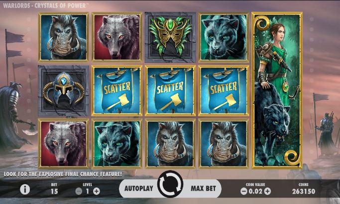 Play warlords: crystal of powers at Happyluke and be a big winner!